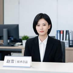 技术总监赵雪，28岁，短发干练，气质专业